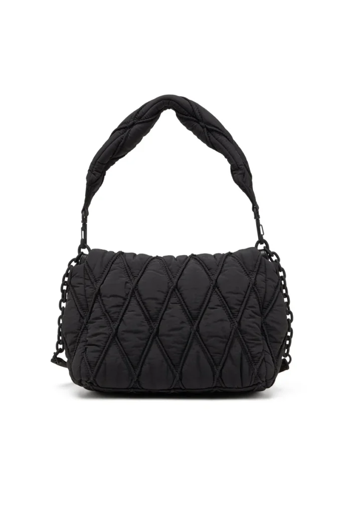 charm-d shoulder m Borsa a tracolla Charm-D M in nylon trapuntato charm-d shoulder m Borsa a tracolla Charm-D M in nylon trapuntato