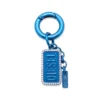 charm-diesel Portachiavi in metallo con logo Diesel e strass charm-diesel Portachiavi in metallo con logo Diesel e strass