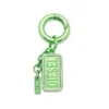 charm-diesel Portachiavi in metallo con logo Diesel e strass charm-diesel Portachiavi in metallo con logo Diesel e strass
