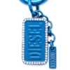 charm-diesel Portachiavi in metallo con logo Diesel e strass charm-diesel Portachiavi in metallo con logo Diesel e strass