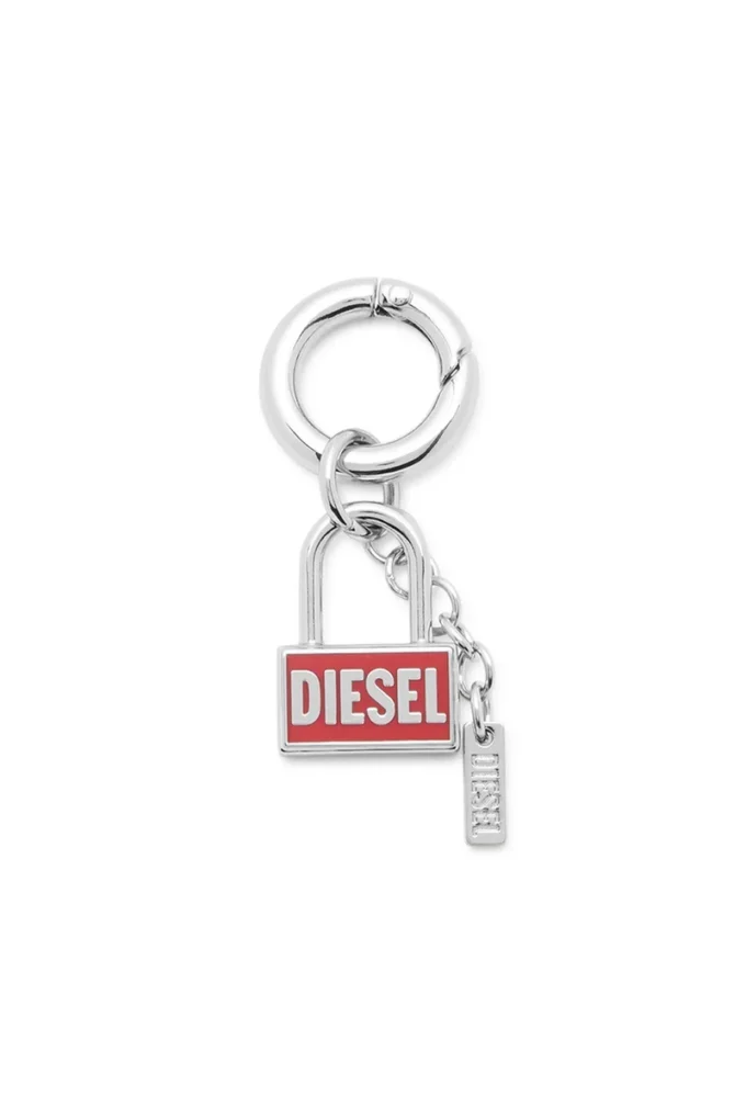 charm-lock Portachiavi in metallo con charm a forma di lucchetto charm-lock Portachiavi in metallo con charm a forma di lucchetto