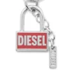 charm-lock Portachiavi in metallo con charm a forma di lucchetto charm-lock Portachiavi in metallo con charm a forma di lucchetto