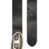 Cintura b-double d 4 cm con fibbia ovale a D Cintura b-double d 4 cm con fibbia ovale a D