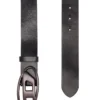 Cintura in pelle b-1dr da 3,9 cm con fibbia ovale metallica a D Cintura in pelle b-1dr da 3,9 cm con fibbia ovale metallica a D