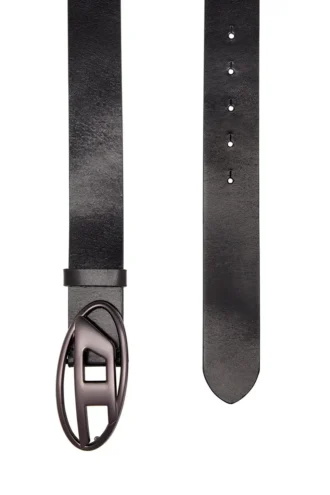 Cintura in pelle b-1dr da 3,9 cm con fibbia ovale metallica a D Cintura in pelle b-1dr da 3,9 cm con fibbia ovale metallica a D