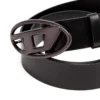 Cintura in pelle b-1dr da 3,9 cm con fibbia ovale metallica a D Cintura in pelle b-1dr da 3,9 cm con fibbia ovale metallica a D
