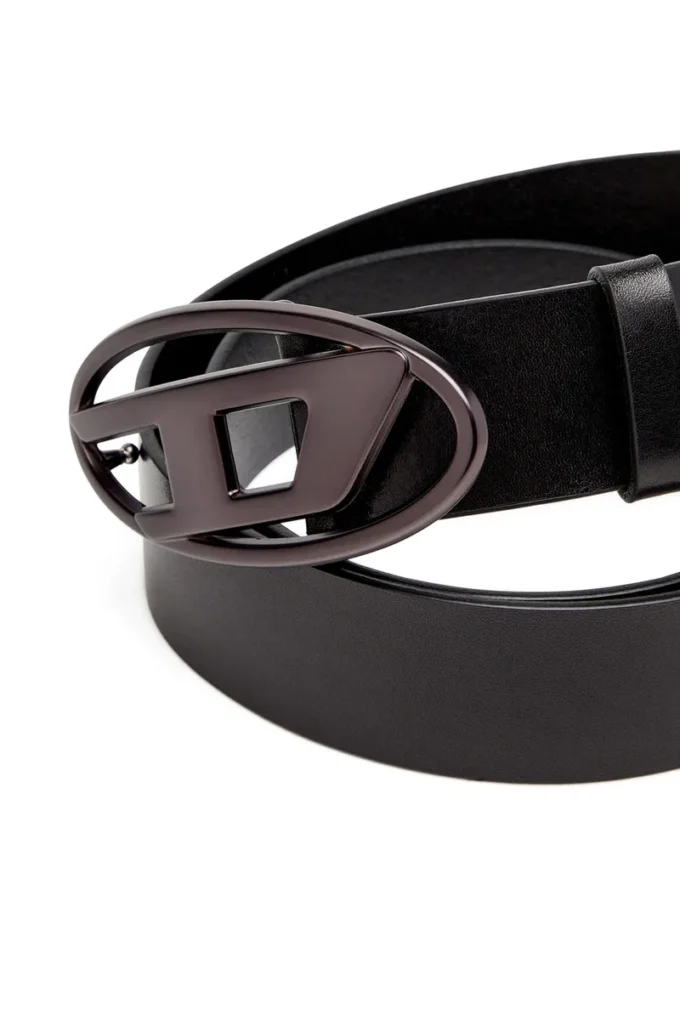 Cintura in pelle b-1dr da 3,9 cm con fibbia ovale metallica a D Cintura in pelle b-1dr da 3,9 cm con fibbia ovale metallica a D