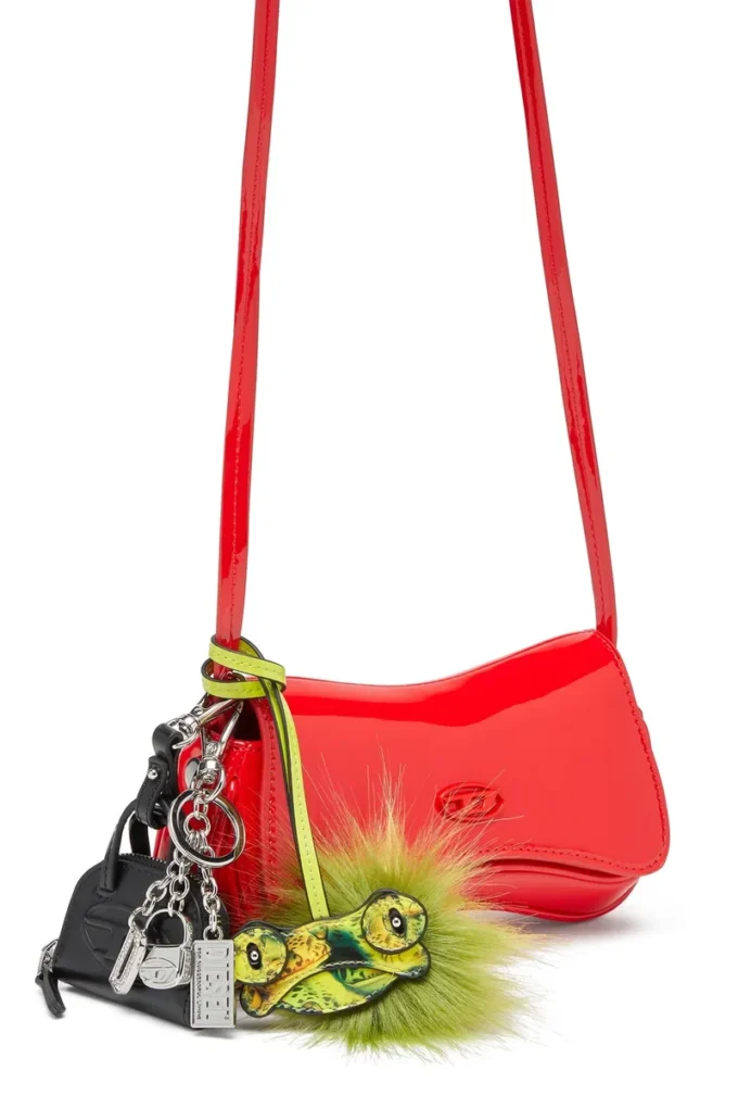 Ciondoli 1DR dome Ciondolo in pelle per borsa Ciondoli 1DR dome Ciondolo in pelle per borsa