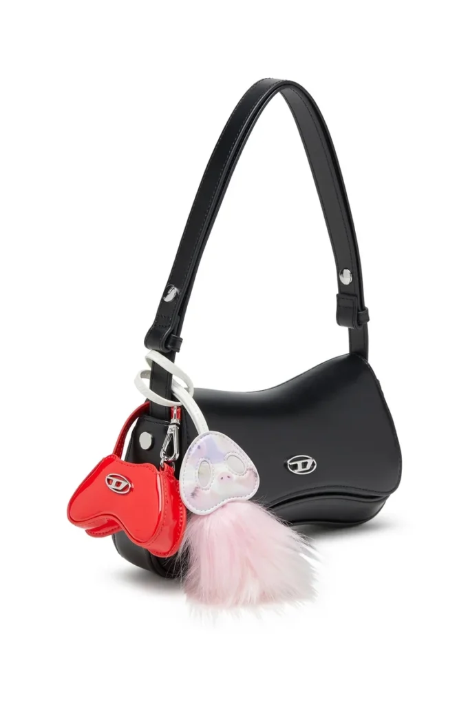 play clutch Borsa a tracolla Play in pelle semilucida
