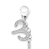 Ciondolo Ariete Ciondolo Ariete in metallo con strass Ciondolo Ariete Ciondolo Ariete in metallo con strass