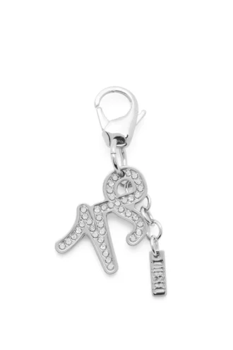 Ciondolo Capricorno in metallo con strass