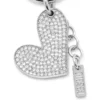ciondolo-cuore Ciondolo a forma di cuore in metallo con strass ciondolo-cuore Ciondolo a forma di cuore in metallo con strass