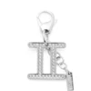 Ciondolo Gemelli in metallo con strass Ciondolo Gemelli in metallo con strass