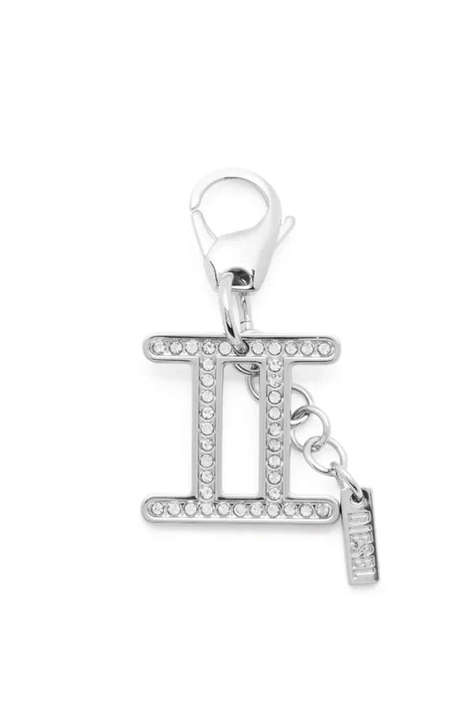 Ciondolo Gemelli in metallo con strass Ciondolo Gemelli in metallo con strass