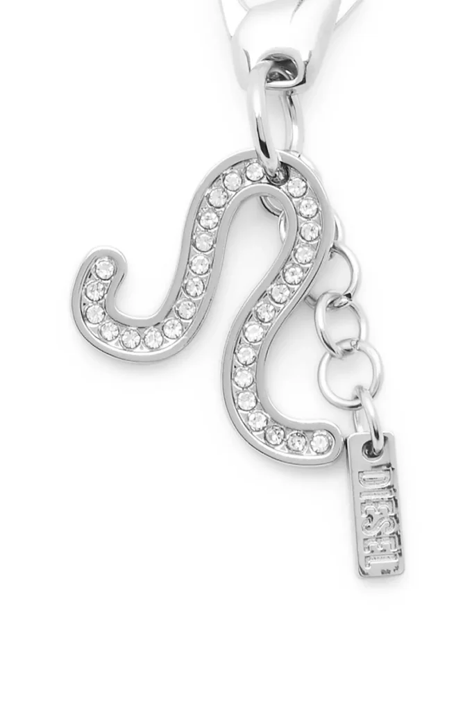 Ciondolo Leone in metallo con strass Ciondolo Leone in metallo con strass