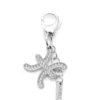 Ciondolo Pesci in metallo con strass Ciondolo Pesci in metallo con strass