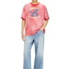 cl-t-boxt-horse T-shirt in cotone con stampa grafica cavallo cl-t-boxt-horse T-shirt in cotone con stampa grafica cavallo