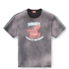 cl-t-boxt-horse T-shirt in cotone con stampa grafica cavallo cl-t-boxt-horse T-shirt in cotone con stampa grafica cavallo