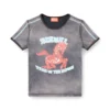 cl-t-uncutie-horse T-shirt in cotone elasticizzato con stampa grafica di cavallo cl-t-uncutie-horse T-shirt in cotone elasticizzato con stampa grafica di cavallo