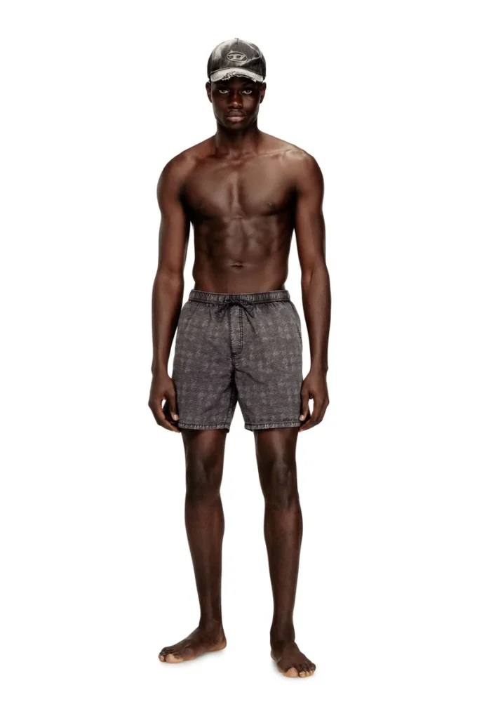 conor-43-dnm Costume da bagno con motivo pied-de-poule sbiadito conor-43-dnm Costume da bagno con motivo pied-de-poule sbiadito