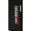 Custodia folio 2 in 1 Diesel per iPhone XS e iPhone X Custodia in pelle nera con logo stampato e impresso, iPhone XS e X