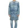 d-aberd-fsh1 Cappotto in denim di cotone e canapa lavorato al laser d-aberd-fsh1 Cappotto in denim di cotone e canapa lavorato al laser