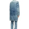 d-aberd-fsh1 Cappotto in denim di cotone e canapa lavorato al laser d-aberd-fsh1 Cappotto in denim di cotone e canapa lavorato al laser