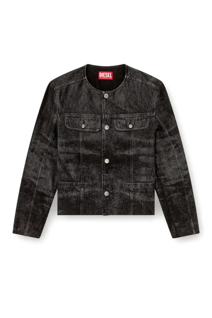 d-aberdeen-fsh2 Giacca in denim di cotone e canapa lavorato al laser d-aberdeen-fsh2 Giacca in denim di cotone e canapa lavorato al laser