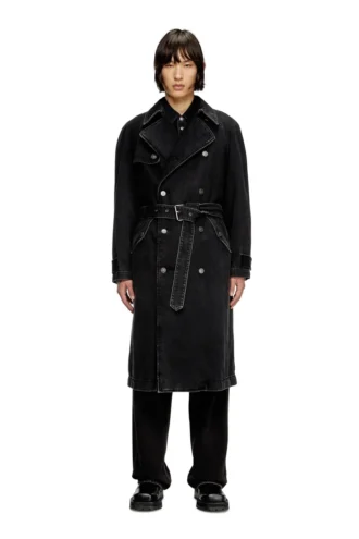 d-delirious-d Trench in denim lavato pulito