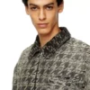d-elmo-fsh Giacca in denim con trama pied-de-poule d-elmo-fsh Giacca in denim con trama pied-de-poule