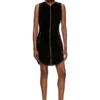 d-enea Miniabito in cotone con zip frontale d-enea Miniabito in cotone con zip frontale
