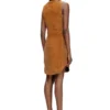 d-enea Miniabito in cotone con zip frontale d-enea Miniabito in cotone con zip frontale