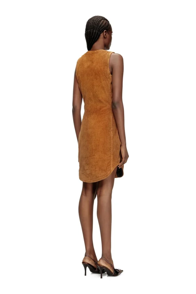 d-enea Miniabito in cotone con zip frontale d-enea Miniabito in cotone con zip frontale