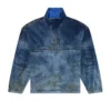 d-flow-fse Giacca pullover in denim effetto sporco d-flow-fse Giacca pullover in denim effetto sporco