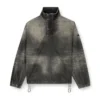 d-flow-s3 Top in denim con collo alto