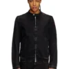 d-glory Giacca moto in denim clean-wash