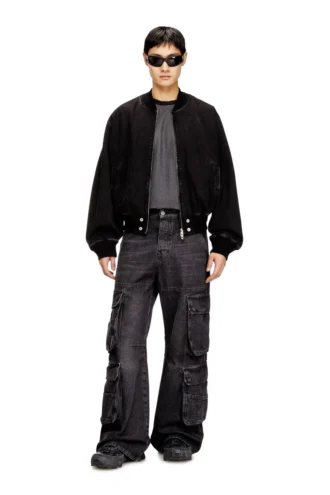 d-guz Bomber in denim