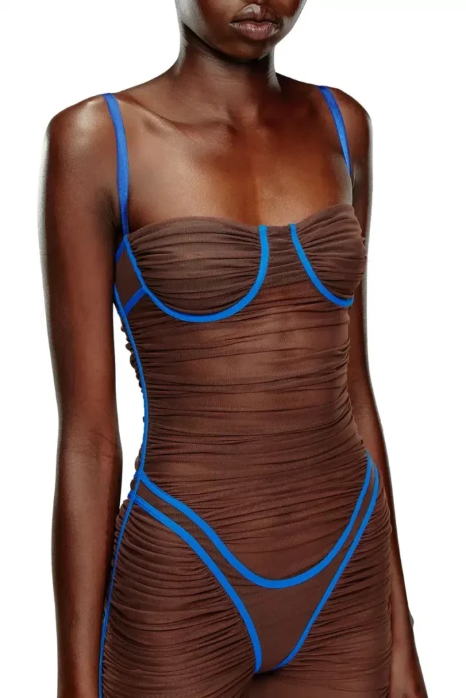 d-haily Abito trasparente con profilo lingerie d-haily Abito trasparente con profilo lingerie