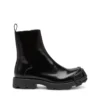 d-hammer bt zip d Stivaletti Chelsea D-Hammer-Leather con puntale ovale a D d-hammer bt zip d Stivaletti Chelsea D-Hammer-Leather con puntale ovale a D