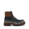 d-hammer lace up Stivali D-Hammer-Combat in denim e pelle scamosciata d-hammer lace up Stivali D-Hammer-Combat in denim e pelle scamosciata