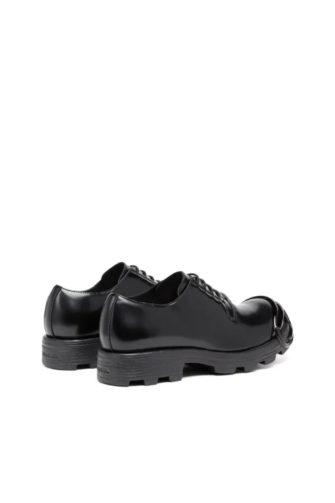 d-hammer so d D-Hammer – Scarpe stringate in pelle con puntale ovale a D