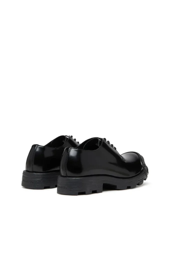 d-hammer so d D-Hammer – Scarpe stringate in pelle con puntale ovale a D