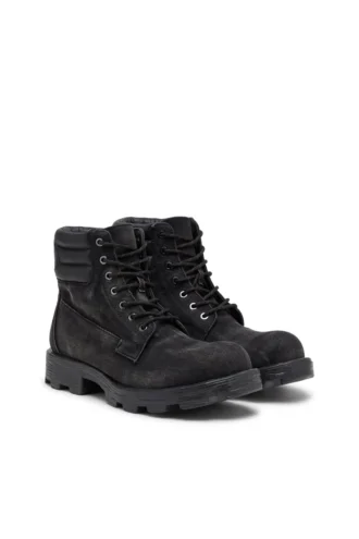 d-hammer stringati D-Hammer – Stivali militari in denim e pelle