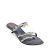 d-havanna kittie D-Havanna Kittie – Mules in denim sfrangiato con cristalli d-havanna kittie D-Havanna Kittie – Mules in denim sfrangiato con cristalli