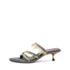d-havanna kittie D-Havanna Kittie – Mules in denim sfrangiato con cristalli d-havanna kittie D-Havanna Kittie – Mules in denim sfrangiato con cristalli