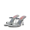 d-havanna sdl D-Havanna – Mules con tacco in denim cristallizzato d-havanna sdl D-Havanna – Mules con tacco in denim cristallizzato