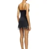 d-inlay-r1 Miniabito in nylon con inserto in tulle d-inlay-r1 Miniabito in nylon con inserto in tulle