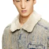 d-ivar-s Giacca in denim jacquard a filo flottante d-ivar-s Giacca in denim jacquard a filo flottante