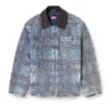 d-ivar-s1 Giacca in denim bouclé grafico
