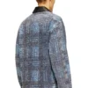 d-ivar-s1 Giacca in denim bouclé grafico